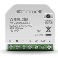 Wlan Smart Home Modul für Lichtmanagement 2 Ausgänge 5A WREL205 - Comelit Wlan Smart Home Modul für Lichtmanagement 2 Ausgänge 5A WREL205 - Comelit von COMELIT