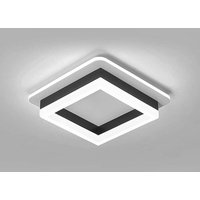 24W LED-Deckenleuchte, Acryl-Deckenleuchte, moderne LED-Deckenleuchte für Wohnzimmer, Schlafzimmer, Küche, Flur 6000K (kaltes weißes Licht) von COMELY