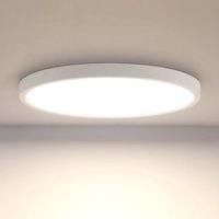 Badezimmerlampe Wohnzimmer Deckenlampe LED weiß 4000K IP54 24W von COMELY