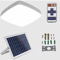 30W Solar-Deckenlampe, Außenlampe mit Bewegungsmelder, Fernbedienung, 3 Modi 4 Helligkeitsstufen, Wasserdicht IP65, Innen- & Außenbeleuchtung - Comely von COMELY