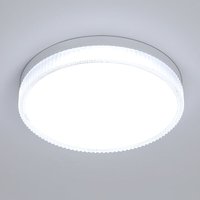 COMELY 36W 4050LM LED-Deckenlampe, rund kaltweiß 6500K, dünnes Deckenlicht für Bad, Küche, Schlafzimmer von COMELY