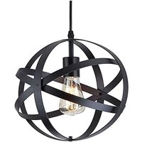 COMELY Industrielle Vintage Pendelleuchte E27 Metall Hängelampe für Küche mit 100cm verstellbarem Kabel für Treppe Küche Wohnzimmer Café Hotel von COMELY