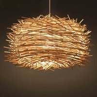COMELY Vintage Rattan Rattan Suspension E27 Kreativ in Form eines natürlichen Bambusglanzes für Wohnzimmer für Wohnzimmer Esszimmer Ø30cm COMELY Vintage Rattan Rattan Suspension E27 Kreativ in Form eines natürlichen Bambusglanzes für Wohnzimmer für Wohnzimmer Esszimmer Ø30cm von COMELY