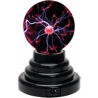 Comely - Boule de Plasma Rouge 3 Pouces, Lumière Magique au Toucher, Lampe Déco Fêtes Chambre d'Enfants Cadeaux FêtesPlasma Ball Touch Sensor Ball, von COMELY