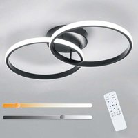 Comely - Dimmbare LED-Deckenleuchte, 38W 4275LM Moderne LED-Deckenleuchte Wohnzimmer mit Fernbedienung 3000K-6500K, Acryl-Deckenlampe für von COMELY