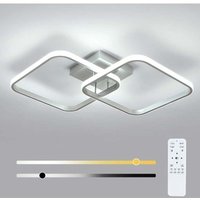 Comely - Dimmbare LED-Deckenleuchte, 50 w, 5625 lm, moderne LED-Deckenleuchte mit Fernbedienung, 3000 k – 6500 k, Wohnzimmer-Deckenlampe, Comely - Dimmbare LED-Deckenleuchte, 50 w, 5625 lm, moderne LED-Deckenleuchte mit Fernbedienung, 3000 k – 6500 k, Wohnzimmer-Deckenlampe, von COMELY
