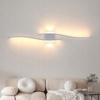 Comely - Moderne 3000k led lineare weiße Wandleuchte für Wohnzimmer 3100lm von COMELY