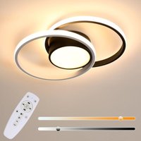 Moderne LED-Deckenleuchte für Wohnzimmer, Deckenleuchte für Küche, Runde Deckenlampe für Schlafzimmer und Wohnzimmer, Durchmesser 40 cm - 40W von COMELY