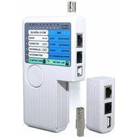 Comely - Netzwerkkabeltester RJ11 RJ45 usb bnc für utp stp LAN-Kabelverfolgung (Ohne Batterie) von COMELY