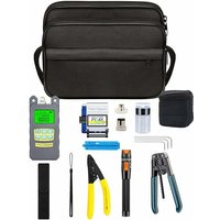Comely - ftth Glasfaser Kit mit FC-6S Schneider, Optischer Energiemesser und 5 km Visual Fault Locator mit Abisolierzange (Ohne Batterie) von COMELY