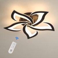 Dimmbare LED-Deckenleuchte, 40W 3500LM Moderne Deckenleuchte mit Fernbedienung, kreatives Blütenblatt-Design, Acryl-Deckenleuchte für Wohnzimmer, Dimmbare LED-Deckenleuchte, 40W 3500LM Moderne Deckenleuchte mit Fernbedienung, kreatives Blütenblatt-Design, Acryl-Deckenleuchte für Wohnzimmer, von COMELY