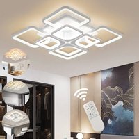 LED-Deckenleuchte, 100 w dimmbare LED-Deckenleuchte, Hängeleuchter 8000 lm dimmbar 3000 6000 k für Wohnzimmer, Büro, Esszimmer - Comely von COMELY