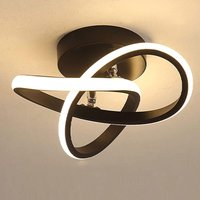 LED-Gang-Deckenleuchte, moderne Persönlichkeit, Design, Ringe, Kronleuchter, Deckenleuchte für Wohnzimmer, Schlafzimmer, Schlafzimmer, Schwarz-Weiß, LED-Gang-Deckenleuchte, moderne Persönlichkeit, Design, Ringe, Kronleuchter, Deckenleuchte für Wohnzimmer, Schlafzimmer, Schlafzimmer, Schwarz-Weiß, von COMELY