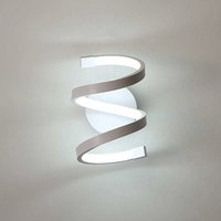 LED-Innenwandleuchte, 18 W, weiße Spiralwandleuchte, moderne Wandleuchte für Schlafzimmer, Flur, Büro LED-Innenwandleuchte, 18 W, weiße Spiralwandleuchte, moderne Wandleuchte für Schlafzimmer, Flur, Büro von COMELY