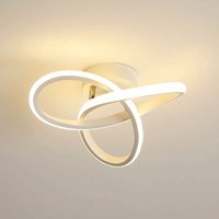 Comely - led Deckenleuchte, 23W Acryl Deckenleuchte, 3500K 2000lm Deckenleuchte für Küche, Wohnzimmer, Schlafzimmer, Durchmesser 24cm von COMELY