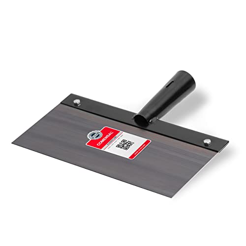 COMENSAL® Bodenschaber - Betonkratzer - Eisenteiser Betonkratzer - Ohne Stiel - Extra Stabil - Made in EU - Gehärtete Klinge 300 x 150 mm von COMENSAL
