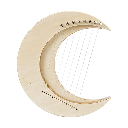 COMETX 8-string Halbmond Typ Lir G Taste Tragbare Lir Stahl Draht Saiten Mini Feder Instrument von COMETX