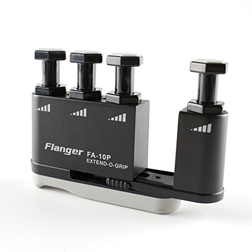 COMETX Piano Finger Trainer FA-10P Ausziehbar und Kraft Einstellbar Finger Übung Ukulele Gitarre Bass Klavier Violine Finger Trainer von COMETX