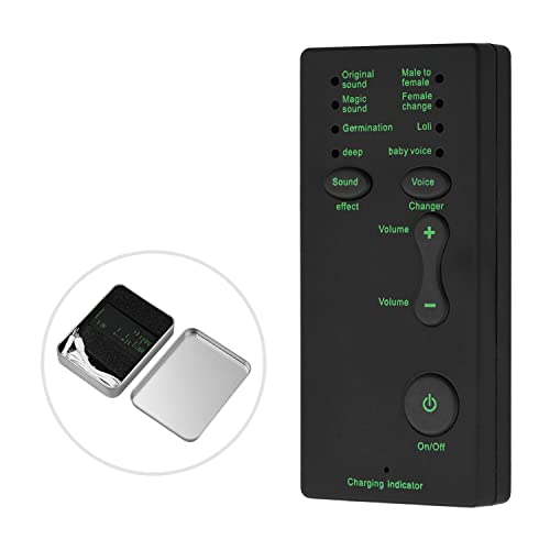 COMETX Sound Changer M1 Mini Portable Sound Effects Machine Voice Changer Device Audio Card Sound Changer for Live Streaming Online Chats Singen for Smartphone Tablet PC COMETX Sound Changer M1 Mini Portable Sound Effects Machine Voice Changer Device Audio Card Sound Changer for Live Streaming Online Chats Singen for Smartphone Tablet PC von COMETX