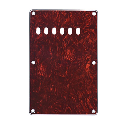COMETX Strat Backplate Pickguard Backplate Space Cover Vintage Style for Backplate Stratocaster Strat ST Standard Modern Style E-Gitarre 4Ply von COMETX