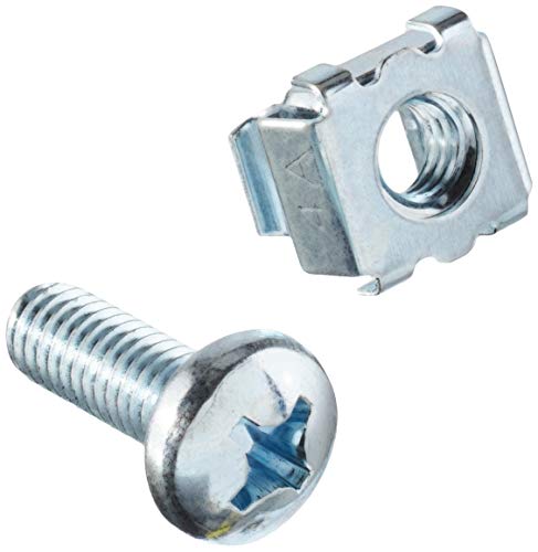 Befestigungssatz 10/19 Zoll 8T 4er-Satz 8teilig 4Kastenmutten von COMEXIO