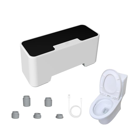 Automatischer WC-Spüler, berührungsloser Infrarot-WC-Sensor, wiederaufladbarer WC-Spülsensor, per USB wiederaufladbar, mit 1200 mAh batterieempfindlicher WC-Spüler für 180 Tage Arbeitszeit Automatischer WC-Spüler, berührungsloser Infrarot-WC-Sensor, wiederaufladbarer WC-Spülsensor, per USB wiederaufladbar, mit 1200 mAh batterieempfindlicher WC-Spüler für 180 Tage Arbeitszeit von COMFOLIVING
