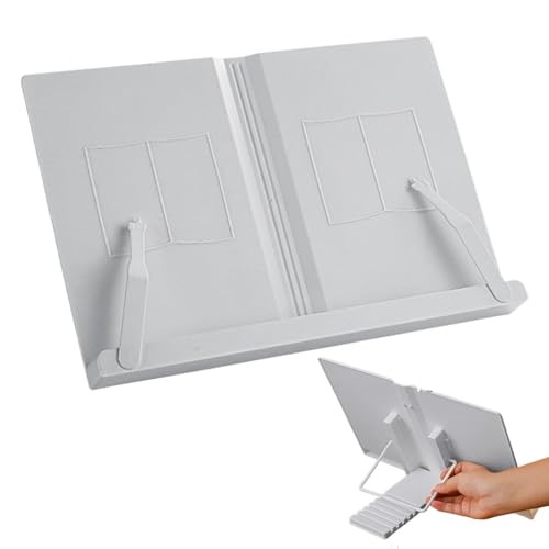 Buchhalter - Verstellbarer Laptopständer fürs Bett | Buchständer mit Seitenklammern | Schreibtisch-Buchständer | Leseständer | Multifunktionaler Desktop-Dokumentenhalter für Zeitschriften, Tablets, No Buchhalter - Verstellbarer Laptopständer fürs Bett | Buchständer mit Seitenklammern | Schreibtisch-Buchständer | Leseständer | Multifunktionaler Desktop-Dokumentenhalter für Zeitschriften, Tablets, No von COMFOLIVING