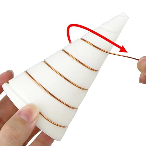 COMFOLIVING Antennenhersteller für Gartenarbeit, Kupferdraht Antenne, Multifunktionale Spule Drahtwicklung Matrize Wiederverwendbare Pflanzendraht Antennenarmatur für zu Hause Elektrokultur COMFOLIVING Antennenhersteller für Gartenarbeit, Kupferdraht Antenne, Multifunktionale Spule Drahtwicklung Matrize Wiederverwendbare Pflanzendraht Antennenarmatur für zu Hause Elektrokultur von COMFOLIVING