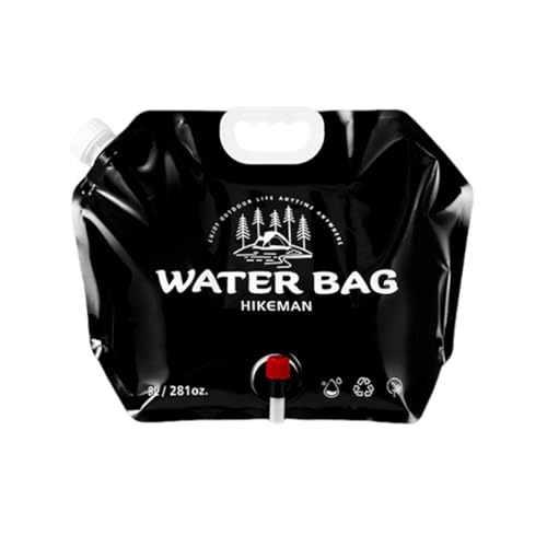 COMFOLIVING Camping-Wasserträger, 8 l, Camping-Wasserbehälter mit Wasserhahn, verstärkter Griff, Camping-Wasserkrug mit Wasserhahn, weit verbreitet, tragbarer Camping-Wasserbehälter für Camping und von COMFOLIVING