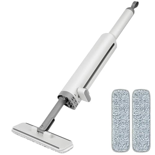COMFOLIVING Faltbarer Handwischer, automatischer Wischmopp, tragbar, kleiner Wischmopp, drehbarer Quetschmopp mit Fugendüse und 2 wiederverwendbaren Mikrofaser-Pads, tragbarer, stark saugfähiger COMFOLIVING Faltbarer Handwischer, automatischer Wischmopp, tragbar, kleiner Wischmopp, drehbarer Quetschmopp mit Fugendüse und 2 wiederverwendbaren Mikrofaser-Pads, tragbarer, stark saugfähiger von COMFOLIVING