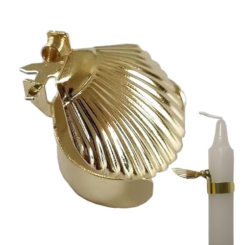 COMFOLIVING Kerzenlöscher - Automatischer Kerzenlöscher | Automatischer Kerzenverschluss | Kerzenlöscher zum Anzünden der Kerzenflamme | Kerzenlöschzeit mit Metallmuster COMFOLIVING Kerzenlöscher - Automatischer Kerzenlöscher | Automatischer Kerzenverschluss | Kerzenlöscher zum Anzünden der Kerzenflamme | Kerzenlöschzeit mit Metallmuster von COMFOLIVING