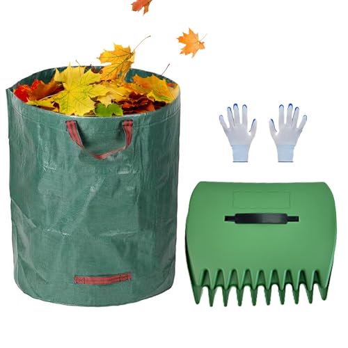 COMFOLIVING Laubsammler greifen Greifer, Laubknäufe und Krallen, Laubsammler mit Müllbeutel | Ergonomische Handrassel für Blätter, Trimmen, Schutt COMFOLIVING Laubsammler greifen Greifer, Laubknäufe und Krallen, Laubsammler mit Müllbeutel | Ergonomische Handrassel für Blätter, Trimmen, Schutt von COMFOLIVING
