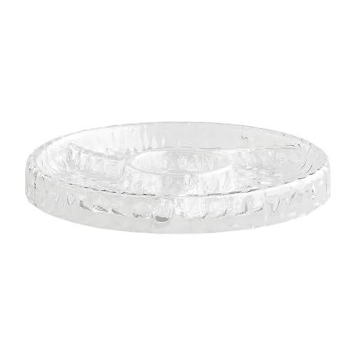 COMFOLIVING Obsttablett, rund, unterteiltes Snack-Tablett zum Servieren – Snackbox-Behälter, Servierschalen, großes Mehrzweck-Serviertablett für Chips und Dip, Obst, Gemüse COMFOLIVING Obsttablett, rund, unterteiltes Snack-Tablett zum Servieren – Snackbox-Behälter, Servierschalen, großes Mehrzweck-Serviertablett für Chips und Dip, Obst, Gemüse von COMFOLIVING