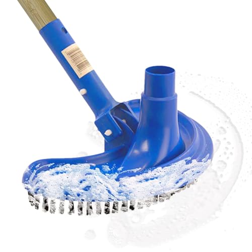 COMFOLIVING Pool-Staubsauger, Staubsauger für Pool,Pool-Staubsauger - Poolbürste mit starken Nylonbürsten, Pool-Scheuerbürste für Schwimmbäder, Spas und Whirlpools von COMFOLIVING