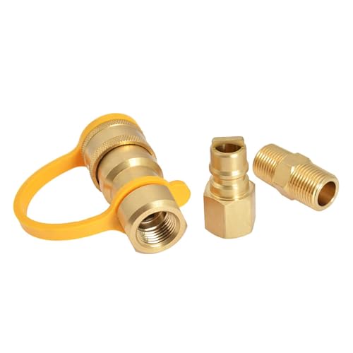 COMFOLIVING Quick Connect Fittings, Tank Quick Connect Fittings | Ersatz RV Adapter Ventil Quick Connect - Schnellkupplung Bequeme massive Messing RV Fittings Adapter für COMFOLIVING Quick Connect Fittings, Tank Quick Connect Fittings | Ersatz RV Adapter Ventil Quick Connect - Schnellkupplung Bequeme massive Messing RV Fittings Adapter für von COMFOLIVING