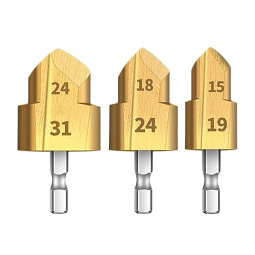 COMFOLIVING Rohrbruchbohrer, Rohrlocher aus PVC, Rohrlocher, robuster Rohrlocher zum Lochen, Schneiden, Innenbruch/Rohr COMFOLIVING Rohrbruchbohrer, Rohrlocher aus PVC, Rohrlocher, robuster Rohrlocher zum Lochen, Schneiden, Innenbruch/Rohr von COMFOLIVING
