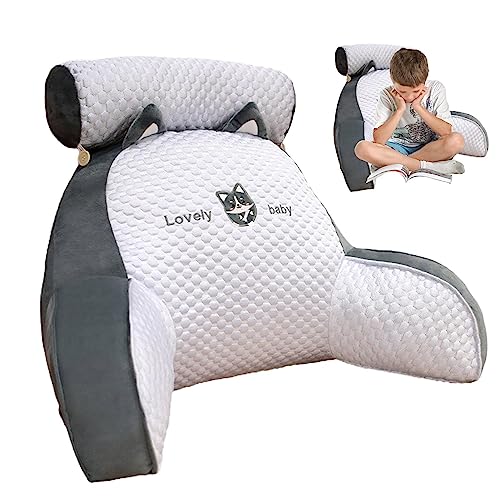 COMFOLIVING Rückenlehnenkissen - Lesekissen fürs Bett,Ultra-Bequeme Bettstuhl-Armkissen zum Fernsehen, Lesen, Arbeiten am Laptop, Spielen von COMFOLIVING