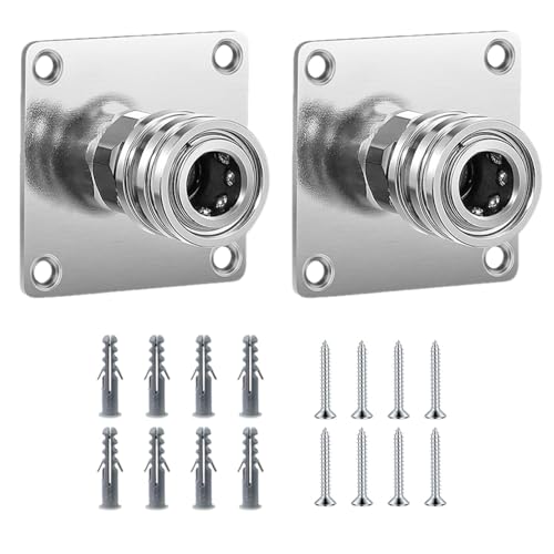 COMFOLIVING Schaumkanonenhalterung, Halterung für Hochdruckreiniger – 2 Sets Edelstahl-Hochdruckreinigerhalter aus rostfreiem Metall zur Wandmontage | Wandhalterung für COMFOLIVING Schaumkanonenhalterung, Halterung für Hochdruckreiniger – 2 Sets Edelstahl-Hochdruckreinigerhalter aus rostfreiem Metall zur Wandmontage | Wandhalterung für von COMFOLIVING