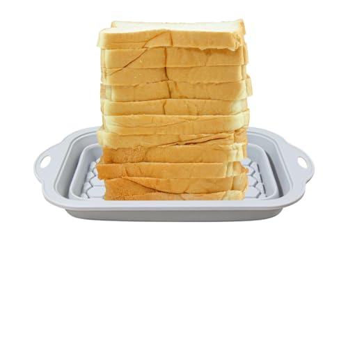 COMFOLIVING Silikon-Toastform – Antihaft-Kuchenform | Faltbare Backform für selbstgemachte Kuchen, Eiscreme | rechteckige Form | Bäckereiform, Backform für Brot COMFOLIVING Silikon-Toastform – Antihaft-Kuchenform | Faltbare Backform für selbstgemachte Kuchen, Eiscreme | rechteckige Form | Bäckereiform, Backform für Brot von COMFOLIVING