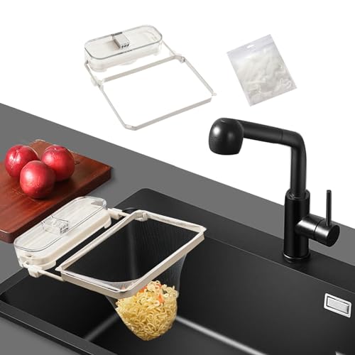 COMFOLIVING Spülbeckensiebkorb, Eisen-Eck-Küchenspüle, Abflusskorb, platzsparend, Küchenspüle, Sieb mit Netzfilter, Mehrzweck-Abflusskorb für Lebensmittelreste, Tee-Dregs, und Obstauslaugung COMFOLIVING Spülbeckensiebkorb, Eisen-Eck-Küchenspüle, Abflusskorb, platzsparend, Küchenspüle, Sieb mit Netzfilter, Mehrzweck-Abflusskorb für Lebensmittelreste, Tee-Dregs, und Obstauslaugung von COMFOLIVING