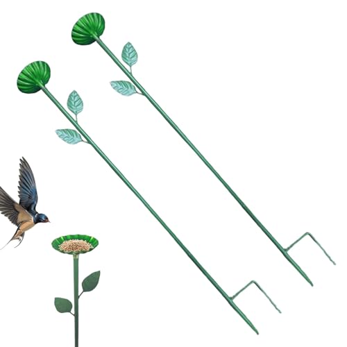 COMFOLIVING Vogelfutterstation für den Außenbereich, Eichhörnchensicher, für den Außenbereich, für Hinterhof, Terrasse, Garten und Hofdekoration von COMFOLIVING