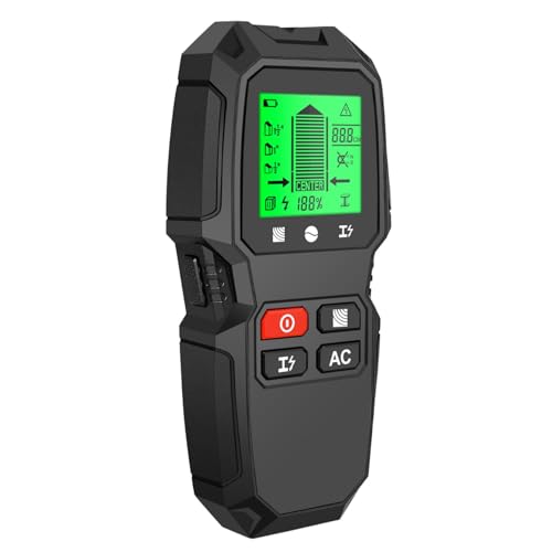 COMFOLIVING Wandscanner mit Balkenfinder, Scanner mit Finder für Wandbalken, elektronischer Finder für Balken aus Metall und Holz für Wand, Balkendetektor, Balkenfinder von COMFOLIVING