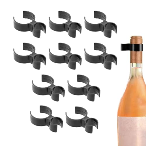 COMFOLIVING Weinflaschen-Sicherheitsclips, Weinflaschenhalter für Partys - Flaschenhalter Service Clips für Jubiläen, Halloween COMFOLIVING Weinflaschen-Sicherheitsclips, Weinflaschenhalter für Partys - Flaschenhalter Service Clips für Jubiläen, Halloween von COMFOLIVING