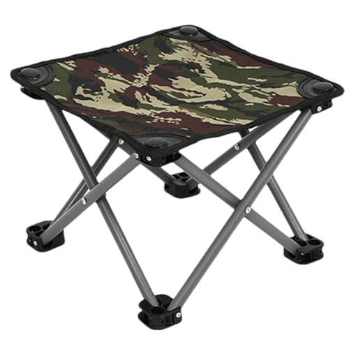 Campingstuhl - Kompakter Klapphocker | Tragbarer Outdoor-Stuhl | Praktischer Picknickstuhl mit einer tragbaren Tasche | Leichter Gartenstuhl | Multifunktionaler Klappstuhl für Wandern Camping Picknick Campingstuhl - Kompakter Klapphocker | Tragbarer Outdoor-Stuhl | Praktischer Picknickstuhl mit einer tragbaren Tasche | Leichter Gartenstuhl | Multifunktionaler Klappstuhl für Wandern Camping Picknick von COMFOLIVING