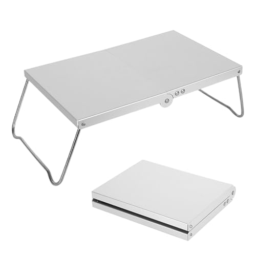 Campingtisch - Klapptisch mit Wärmedämmung | Stabiler Picknicktisch | Leichter Campingtisch | Tragbare Campingausrüstung aus Aluminiumlegierung | Klapptisch für den Außenbereich von COMFOLIVING