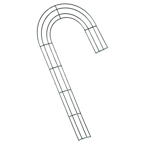 Drahtkranzrahmen – Zuckerstangenkranzform | Kranzdrahtrahmen Weihnachtsdekoration | robuster Metallkranzrahmen | Urlaubskranzsockel | Blumenkranzrahmen für Weihnachten, Neujahrsparty Drahtkranzrahmen – Zuckerstangenkranzform | Kranzdrahtrahmen Weihnachtsdekoration | robuster Metallkranzrahmen | Urlaubskranzsockel | Blumenkranzrahmen für Weihnachten, Neujahrsparty von COMFOLIVING