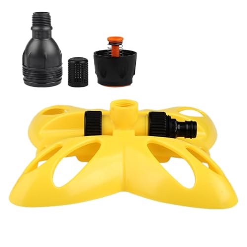 Gartensprinkler – Wassersprinkler für den Garten, 360 Grad automatisch rotierender | Schnellanschluss-Gartenbewässerungssprinkler | Großflächen-Sprinkler für Hof, Rasen, Kinder und Gartensprinkler – Wassersprinkler für den Garten, 360 Grad automatisch rotierender | Schnellanschluss-Gartenbewässerungssprinkler | Großflächen-Sprinkler für Hof, Rasen, Kinder und von COMFOLIVING
