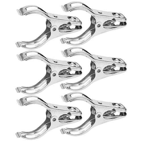Green House Pflanzgefäß-Clips, Netz, Garten-Gewächshaus-Klemmen, Netz, Metall-Gartenclips-Set, Metall-Gartenclips mit starkem Griff, robuste Pflanzennetz, Gartenklemmen Cemeli von COMFOLIVING
