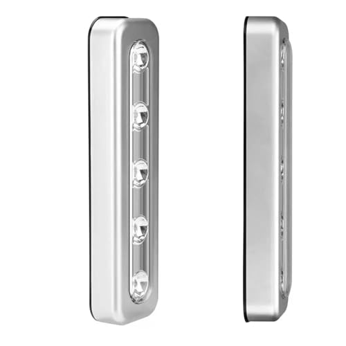 LED-Unterschrank-, 17,8 cm (7 Zoll), batteriebetriebene Lichtleisten mit Bewegungssensor, 3000 Minuten Leuchtdauer, LED-Nachtbeleuchtung von COMFOLIVING