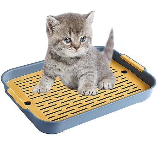 Liter-Box, Haustier-Toiletten-Tablett mit Drainage, Ecktoilettentrainer, innovatives Design, leicht zu reinigen, Meerschweinchen, Kaninchen Liter-Box, Haustier-Toiletten-Tablett mit Drainage, Ecktoilettentrainer, innovatives Design, leicht zu reinigen, Meerschweinchen, Kaninchen von COMFOLIVING